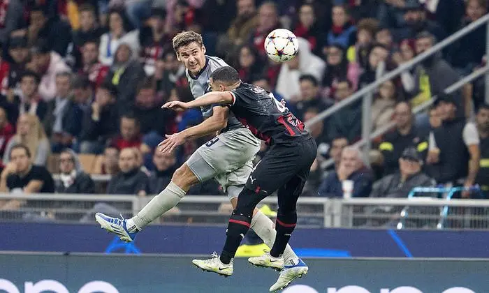 Maximilian Wöber erwischte auch ncht seinen besten Tag