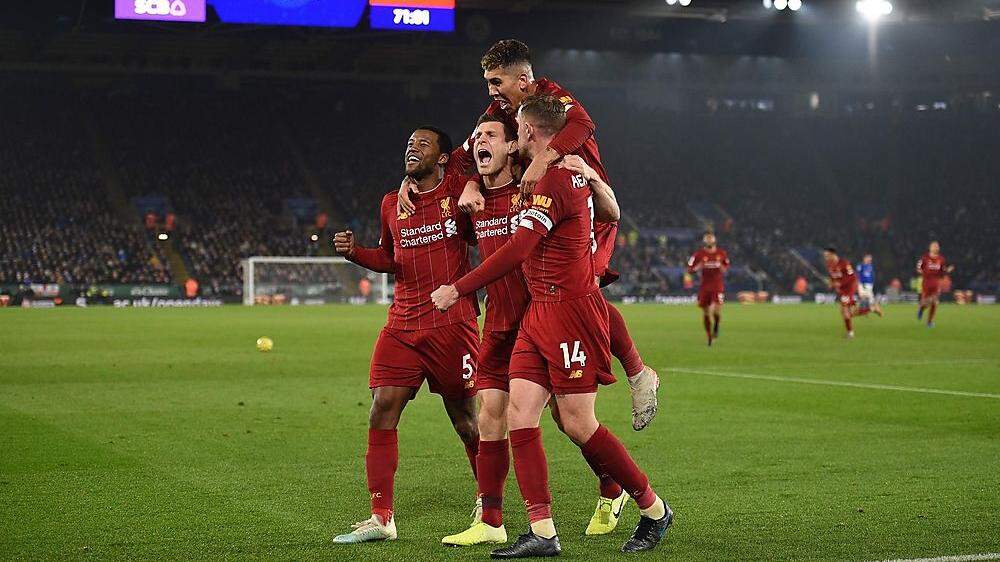 Den Liverpool-Stars ist der Meistertitel kaum noch zu nehmen