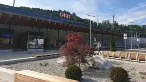 Der Vorfall passierte vor dem Bahnhof Frohnleiten (Archivbild)