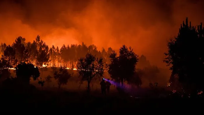Etwa 1.000 Feuerwehrleute kämpfen im Zentrum Portugals weiter gegen verheerende Waldbrände.