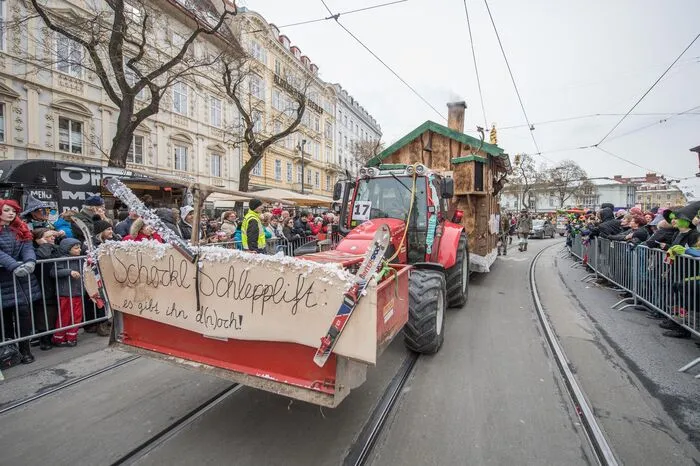 Wertungsklasse Wagen: Mobiler Schöckl-Schlepplift der Freiwilligen Feuerwehr Semriach