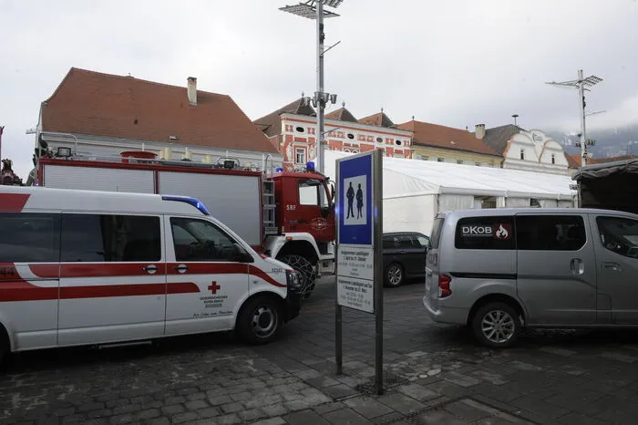 Ein 300 Kilo schwerer Ofen war beim Ausladen für den Aufbau der Häuslbauermesse aus einem Lastwagen abgestürzt und hat den Arbeiter getroffen.