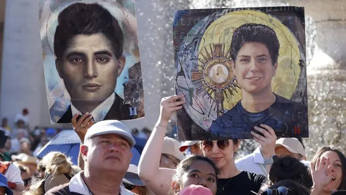 Heiligsprechung von Pier Giorgio Frassati und Carlo Acutis in Rom