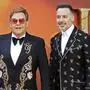 "Zu Tode erschreckt": Elton John und Partner David Furnish