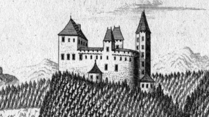 Der erste Burggraf, der genannt wird, ist Wichart von Pfannenberch (1214). Zu ihren bekanntesten Besitzern gehören Sigmund von Dietrichstein (1524) und Wilhelm von Herberstein (1537). Sie galt als eine der bedeutendsten Vesten des Murtals. Auch wenn es seit den 50er Jahren stets Bemühungen gab, sie zu erhalten, ist die Burg heute zerfallen und nur Ruinen künden von ihrer einstigen Schönheit.