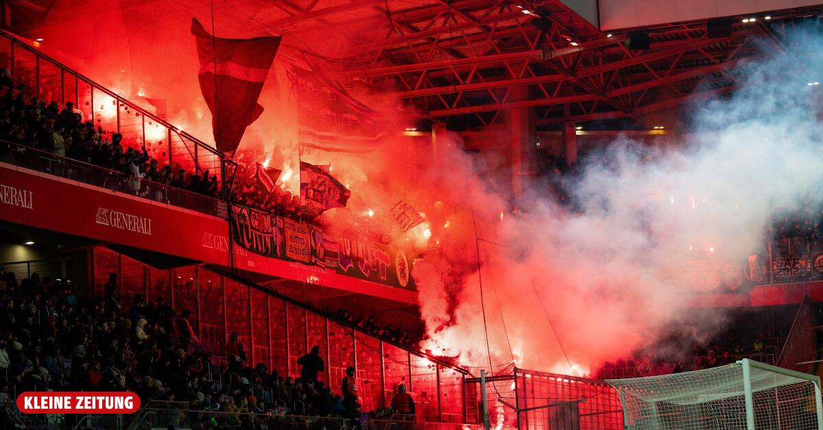 Herzhaft! Der SK Rapid wird nach den Derby-Ausschreitungen bestraft