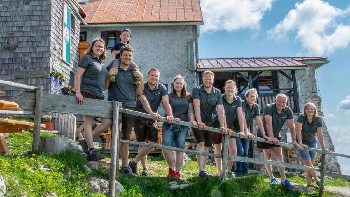 Thomas Eder (2. v. li) und sein Team verlassen nach fünf Saisonen die Schneealpe – und gehen auf die Veitsch