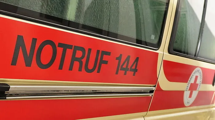 Rettung brachte Verletzte ins LKH Wagna