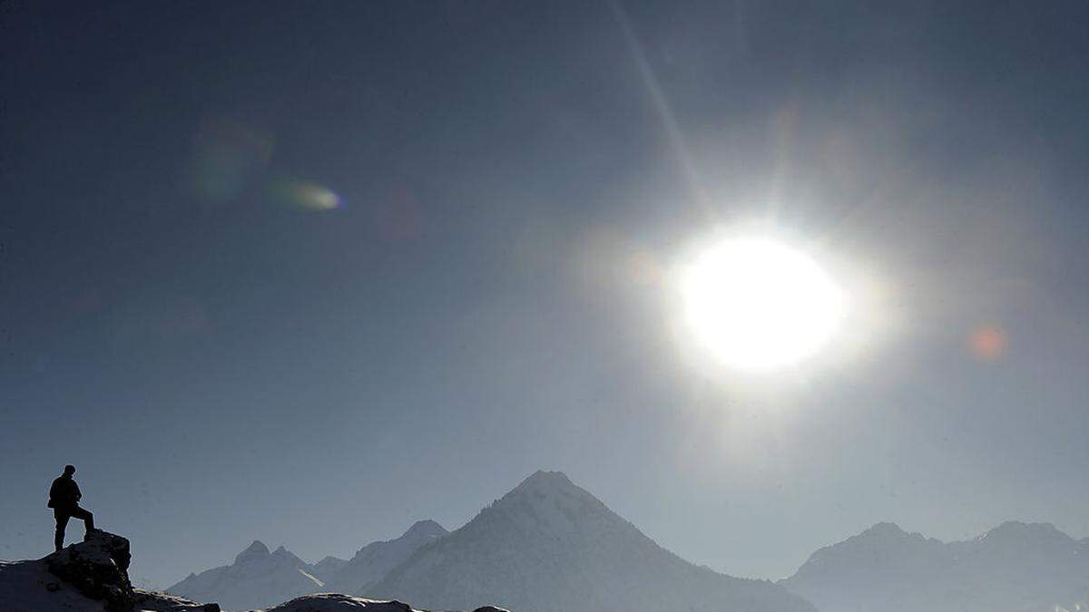 Traumwetter: So warm war es in den Bergen im November noch nie