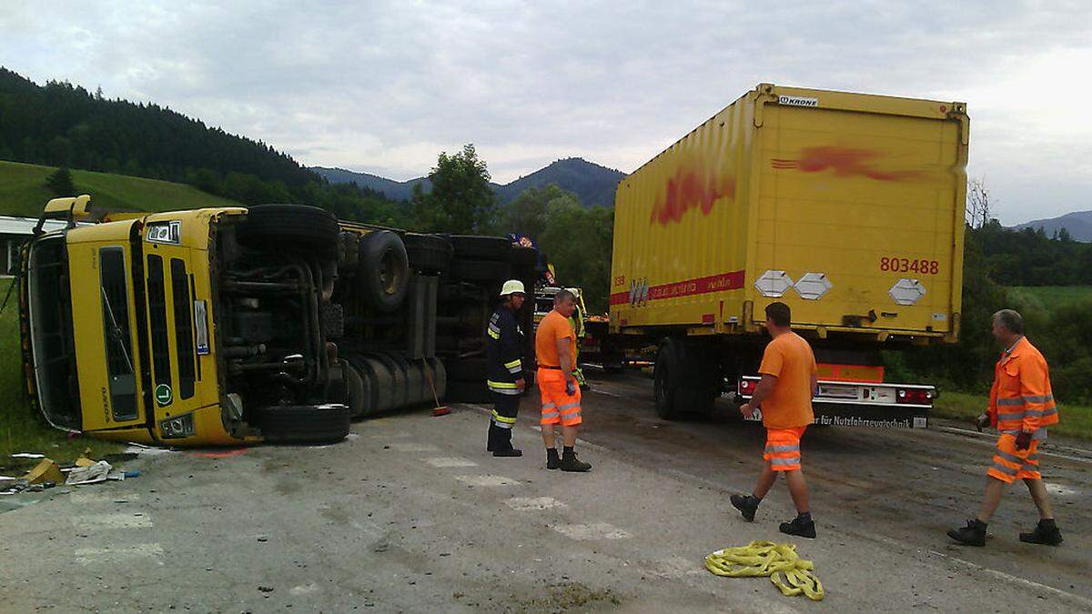 Unfall in Zwischenwässern