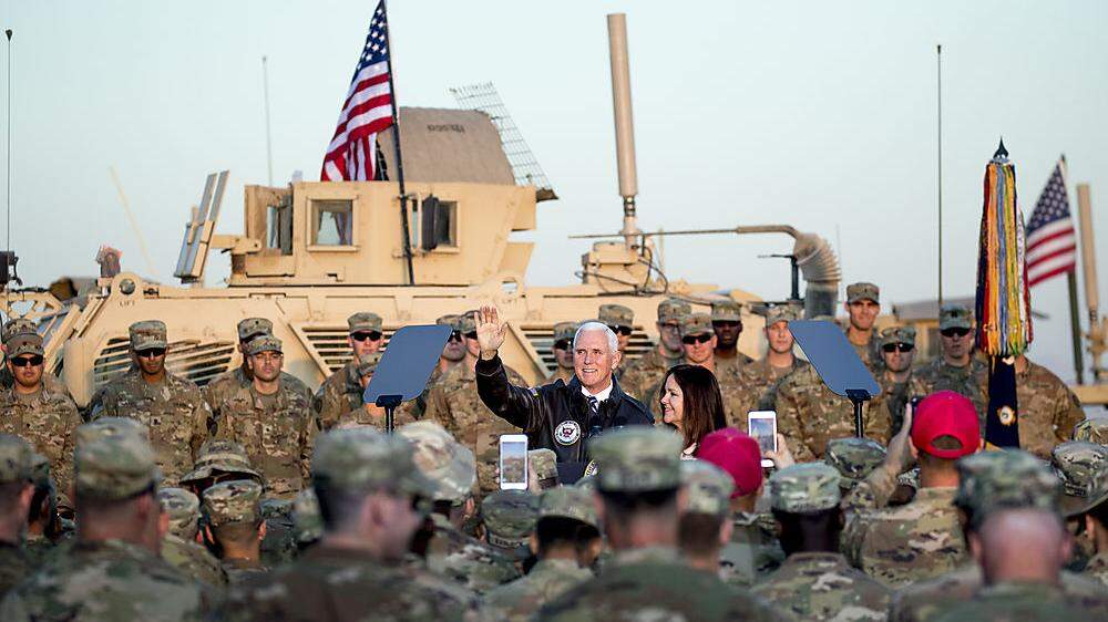Mike Pence im Irak