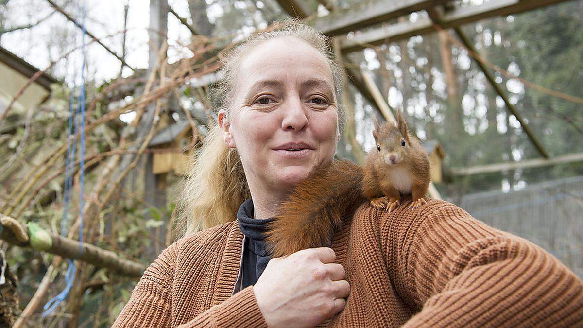 Monika Großmann und ihr Team kümmerten sich zuletzt um 5000 Tiere pro Jahr, die &quot;großteils durch Menschen verletzt&quot; wurden&quot;, wie sie sagt