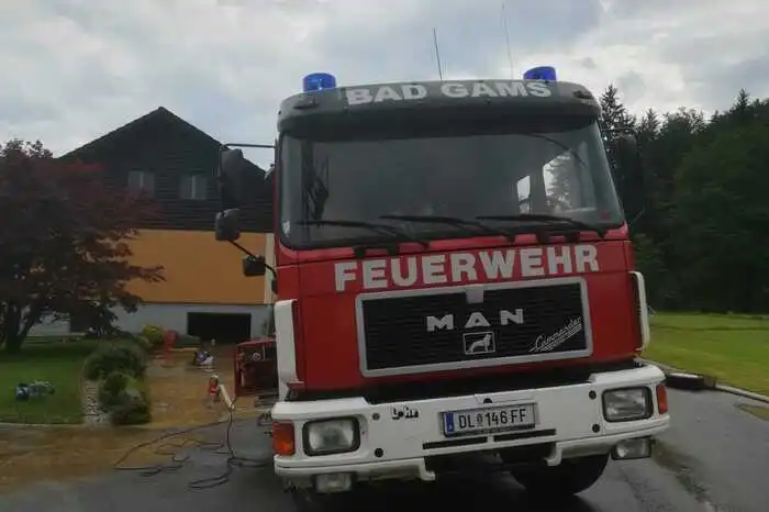 Die Unwettereinsätze umfassen den ganzen Bezirk und es kamen laufend Einsätze dazu.