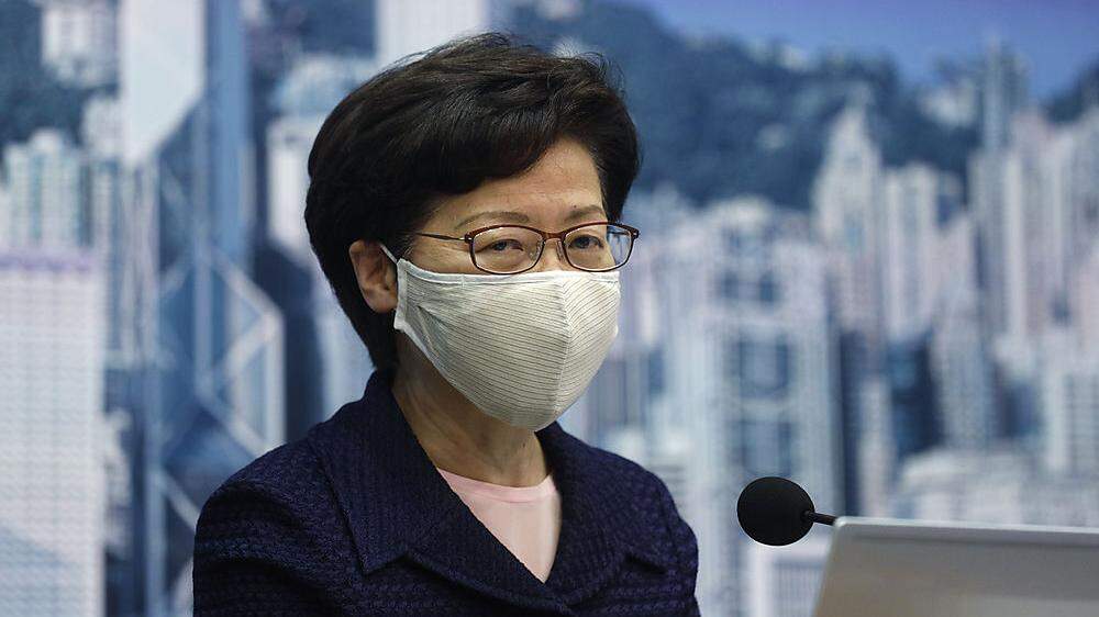 Hongkongs Regierungschefin Lam