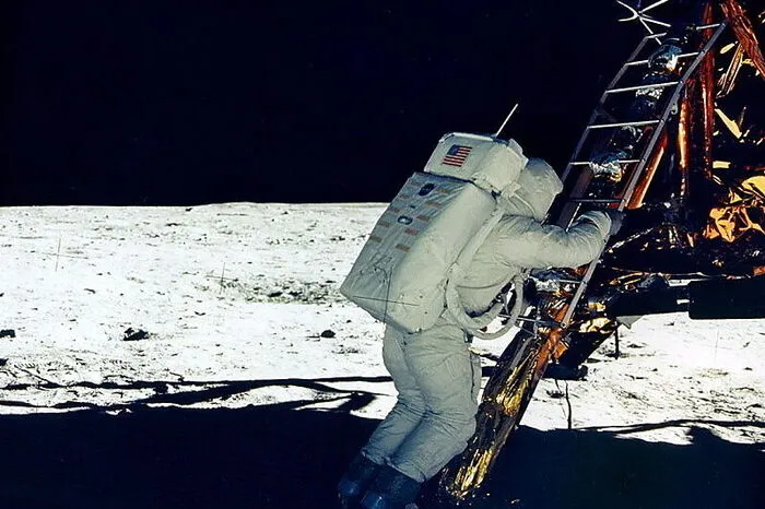 Edwin „Buzz“ Aldrin ist der zweite Mann auf dem Mond
