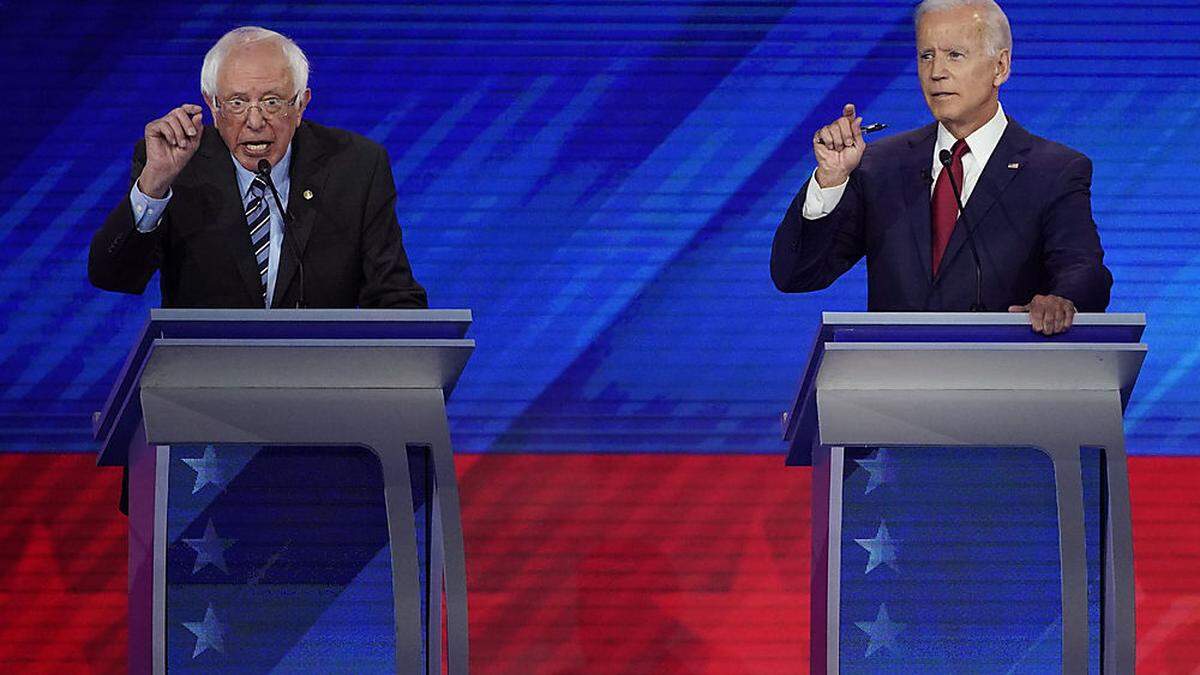 Bernie Sanders, Joe Biden