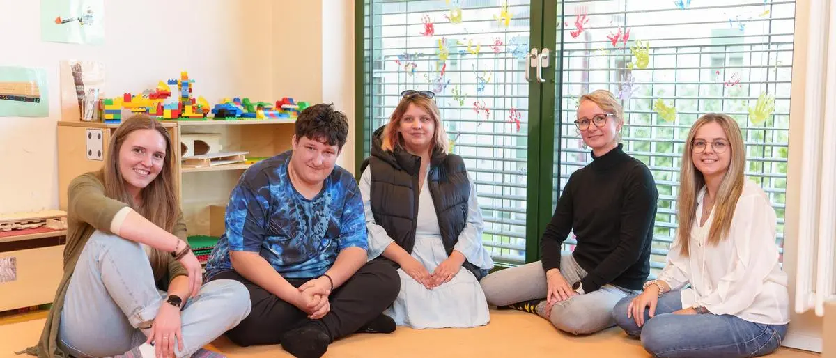 Graz am 07.10.2025, Kindergarten, Kinderkrippe, Volkshilfe, Messequartier