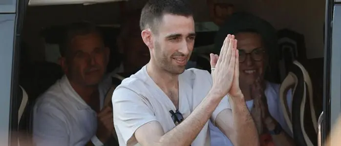 Geiseln zurück in Israel | Avinatan Or nach seiner Freilassung durch die Hamas