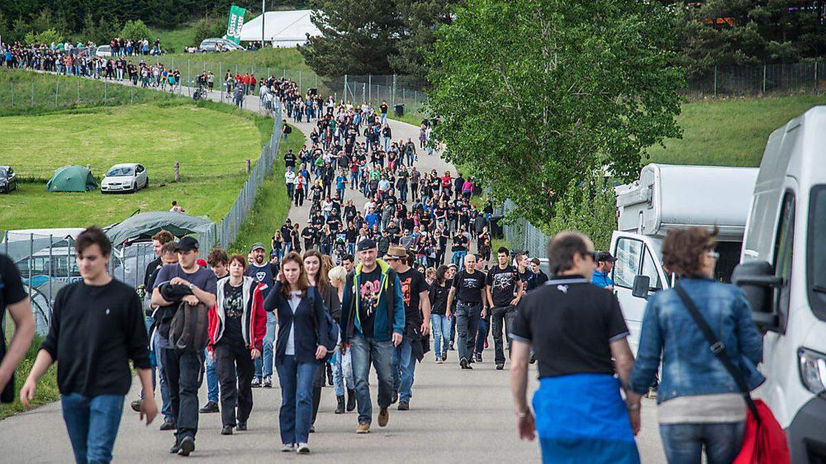 Heavy Metal (ACDC) zog auch in Spielberg