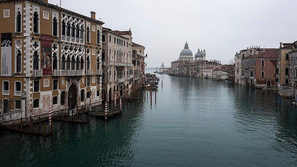Venedig ist fast wie ausgestorben
