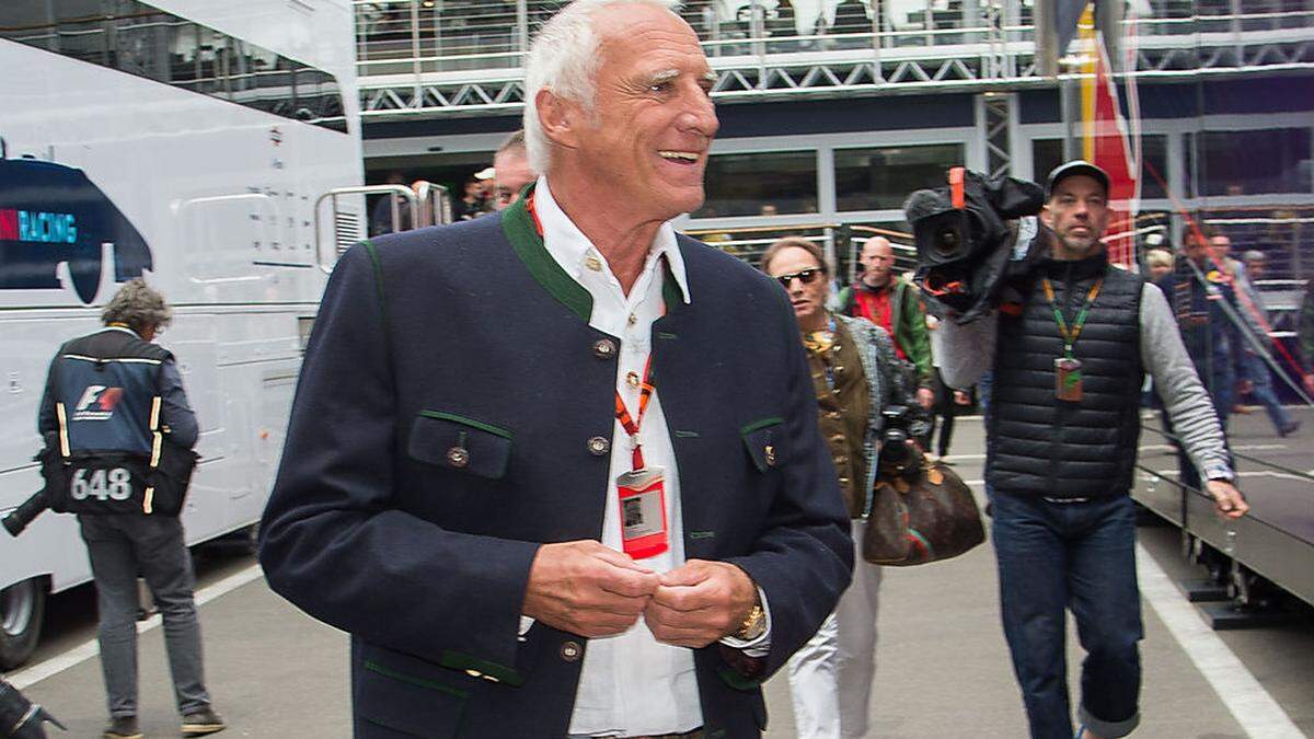 Dietrich Mateschitz am Spielberg-Ring