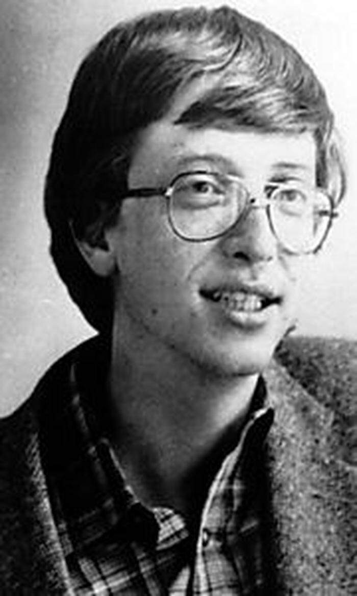 Der junge Bill Gates, der Gründer von Microsoft