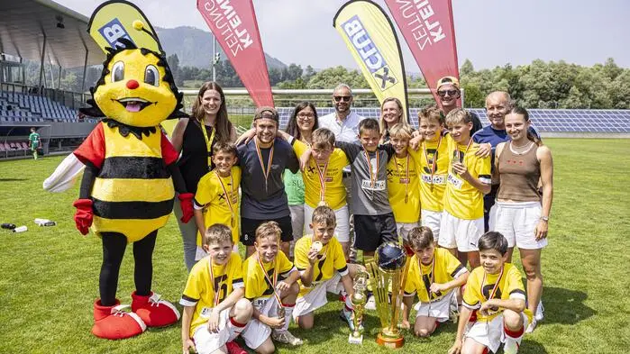 Bei den Burschen gewann die VS Feldkirchen das Landesfinale
