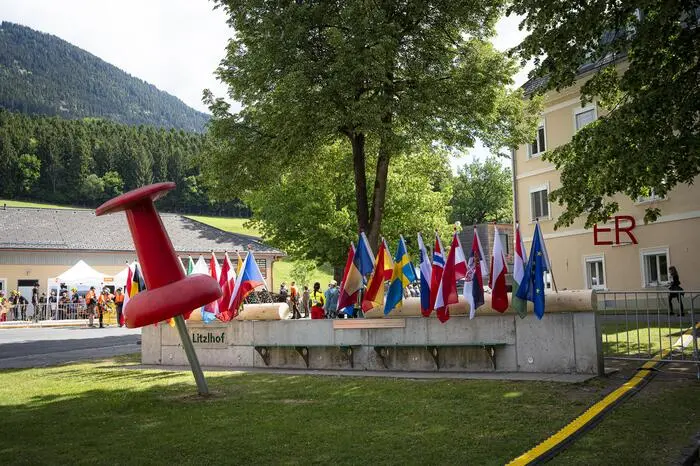 Nachwuchstalente aus mehreren europäischen Nationen nahmen an den Bewerben am Litzlhof teil