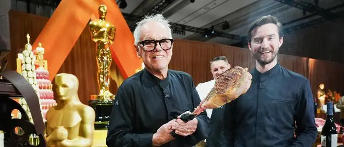 Wolfgang Puck und sein Sohn Byron