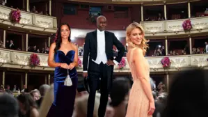 Amira Aly (links), Bruce Darnell (Mitte) und Larissa Marolt (rechts) werden in der Staatsoper zu Gast sein