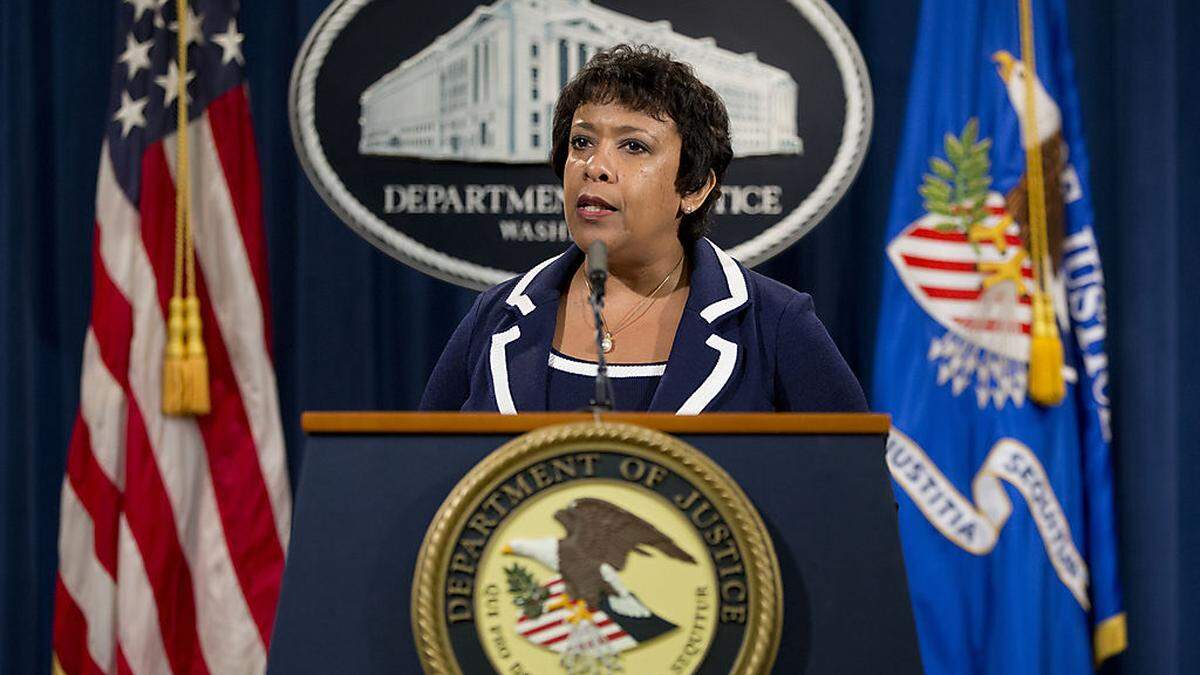 US-Justizministerin Loretta Lynch