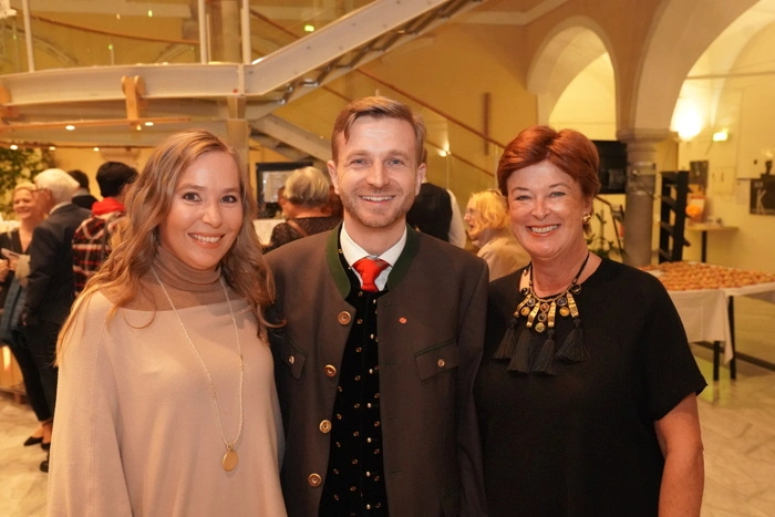 Julia Malischnig, Bernhard Wolfsgruber und Ina Maria Lerchbaumer