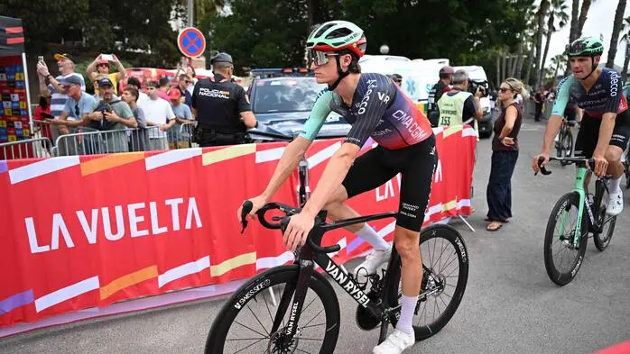 Felix Gall machte im Gesamtklassement einen Platz gut, ist schon Zweiter 