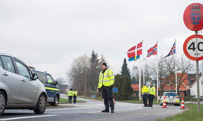 Grenzkontrollen in Dänemark 