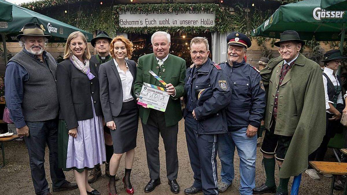 Regisseur Julian Pölsler, Eibinger-Miedl, Wegscheider, Schauspielerin und Model Lisa-Lena Tritscher, Schützenhöfer, Obonya, Ernst und Androsch