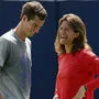 AndyMurray und seine Trainerin Amelie Maursmo - und alle Probleme, die diese Zusammenarbeit nach außen mit sich brachte