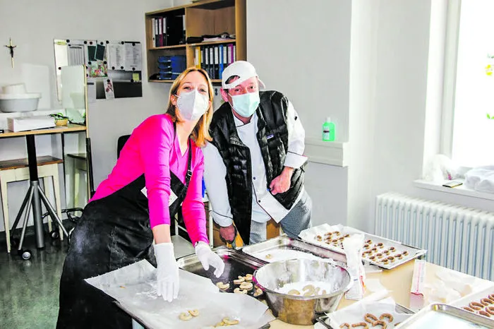 Selbstgebackene Kekse für die Kinder in den Lerncafes