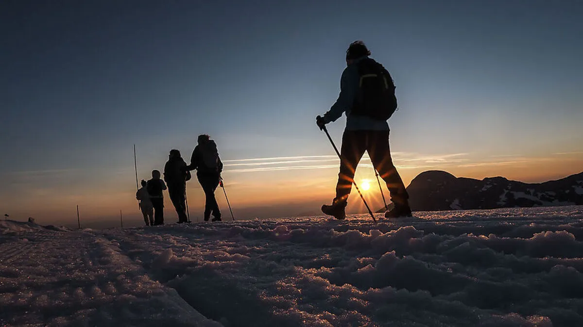 Eine Klanginstallation verwandelte am 20. Juni den Dachstein in einen alpinen Konzertsaal