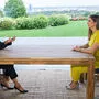SPÖ-Chefin Rendi-Wagner im Gespräch mit Moderatorin Stribl
