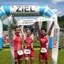 Die Medaillengewinnerinnen bei den Damen (von links): Nicole Bauer, Tabea Huys und Theresa Moser.