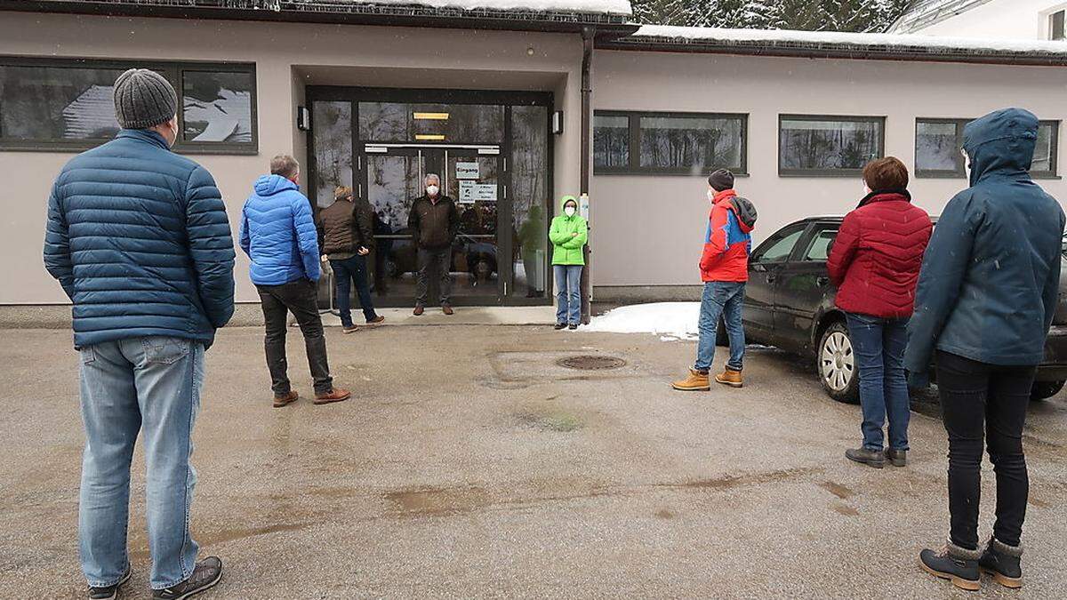 In Radmer wurde am Samstag getestet