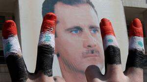 Staatschef Assad konnte sich an der Macht halten