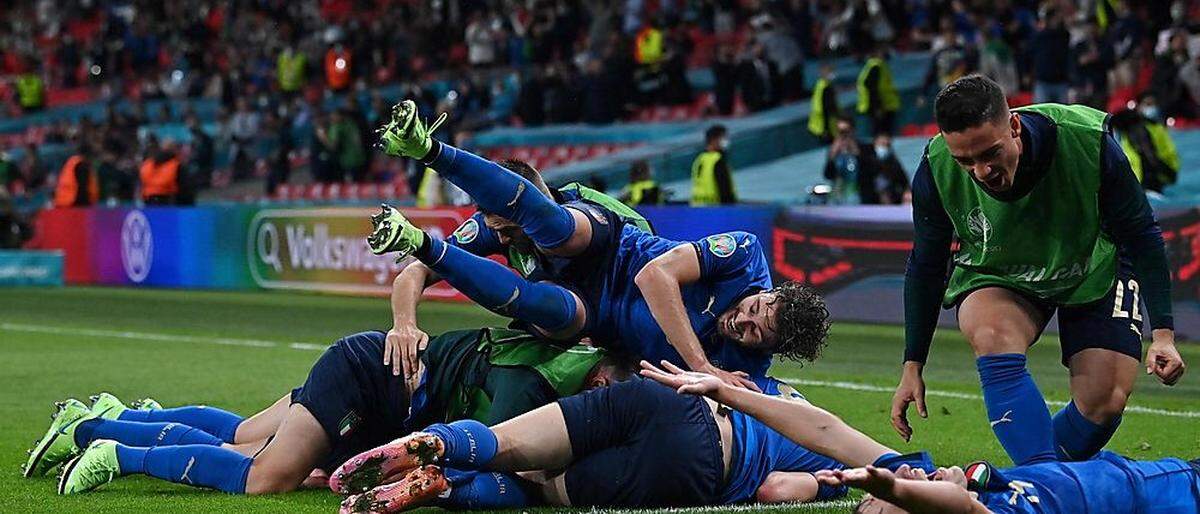 Italien bejubelt den Aufstieg ins Viertelfinale