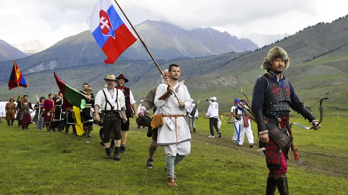 In der kirgisischen Hauptstadt Bischkek gehen derzeit die Welt-Nomaden-Spiele über die Bühne.