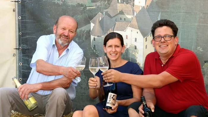 Auch beim Gackern schaut man vorranging auf Regionales, so präsentieren auch die Lavanttaler Winzer ihre edlen Tröpferln