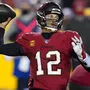Tom Brady ist der älteste Quarterback, der je in den NFL-Play-offs zum Einsatz kam