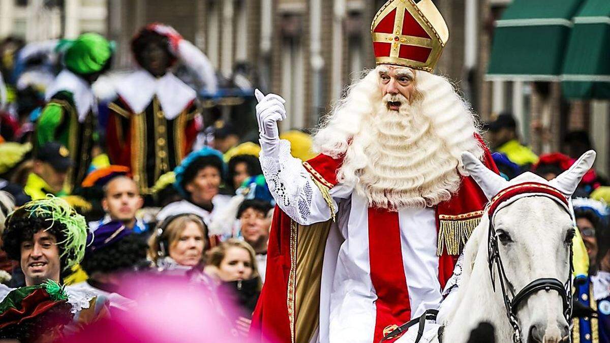 Die Ankunft des Sinterklaas in Maassluis