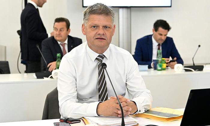ÖVP-Fraktionschef Andreas Hanger hält sich mit Geschäftsordnungsdebatten für seine Verhältnisse zurück