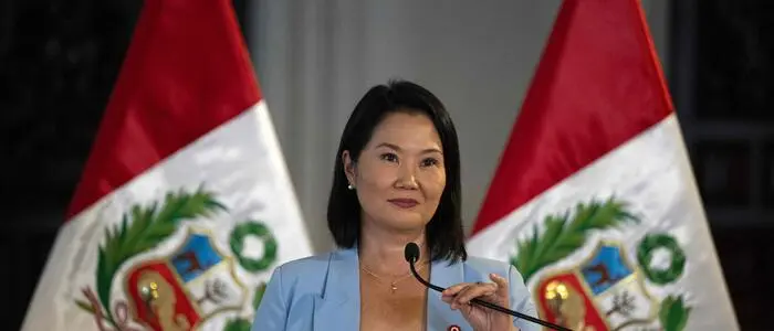 Keiko Fujimori, die neue Präsidentin Perus