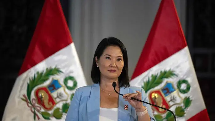 Keiko Fujimori, die neue Präsidentin Perus